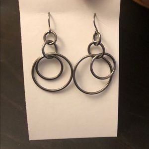 Circle Dangling Earrings
